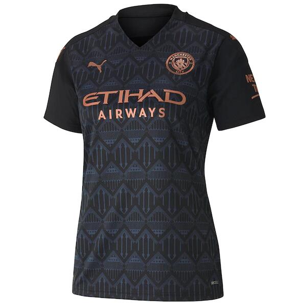 Manchester City Women Away Kit Soccer Jersey 2020/21